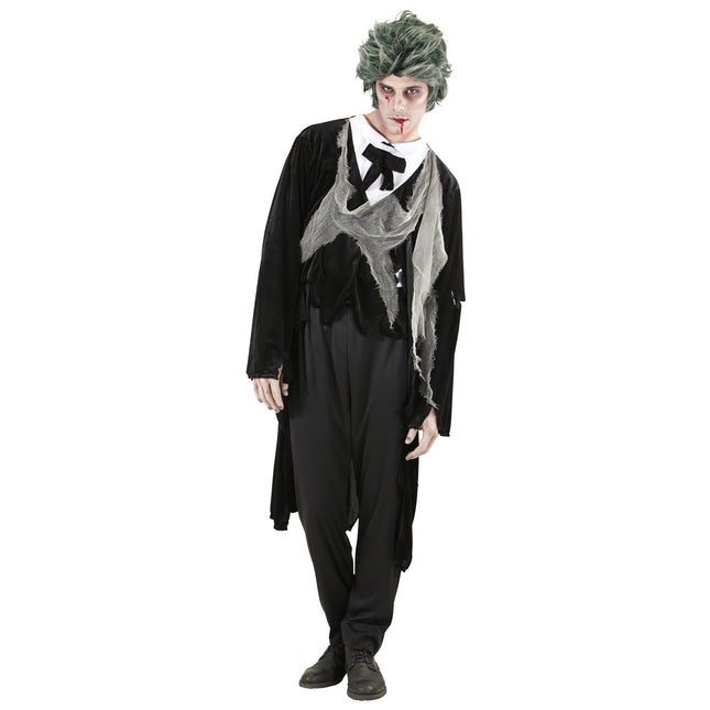 Costume d'Halloween Homme Zombie 4 pièces