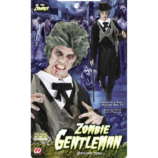 Costume d'Halloween Homme Zombie 4 pièces
