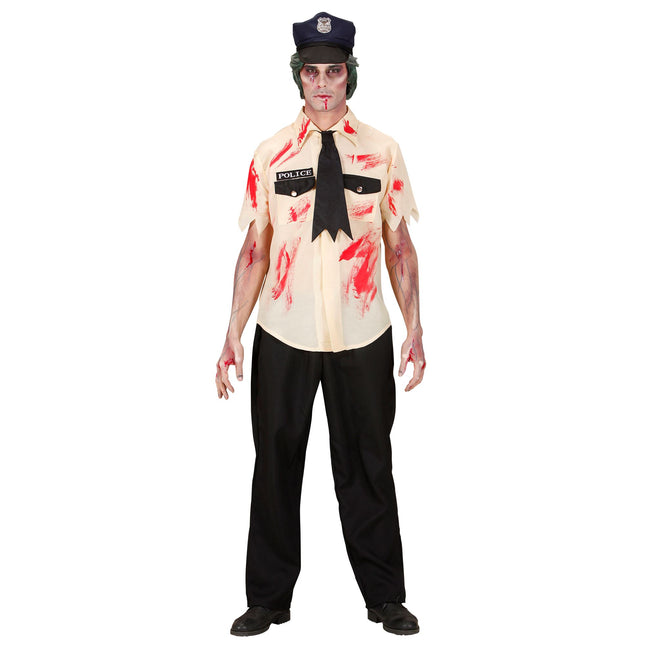 Costume d'Halloween Zombie Police
