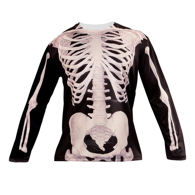 Chemise d'Halloween Homme Squelette