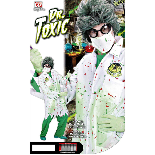 Costume de docteur homme toxique