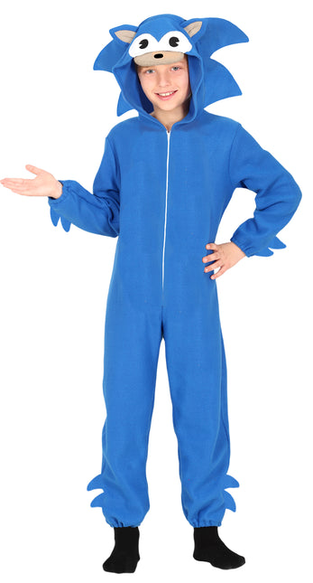 Costume de renard garçon bleu