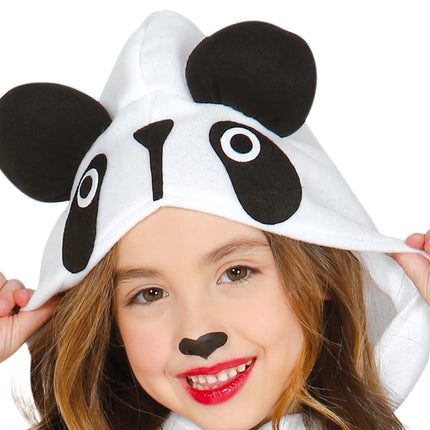 La fille au costume de panda