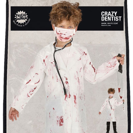 Costume d'Halloween de dentiste pour enfant