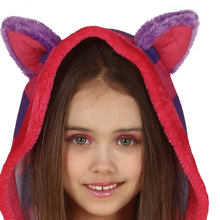 Costume de chat enfant violet