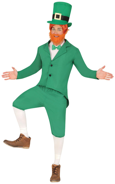 Costume de la Saint-Patrick Gnome vert pour homme