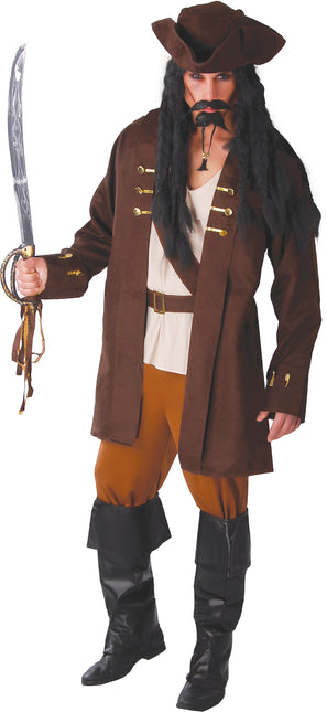 Costume de pirate marron