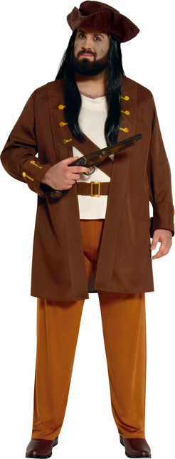 Costume de pirate marron