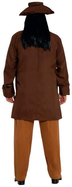 Costume de pirate marron