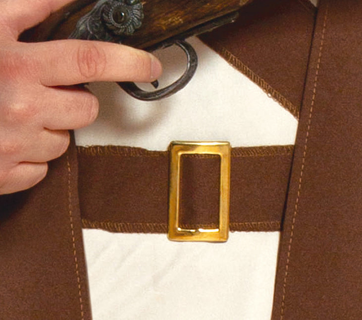 Costume de pirate marron