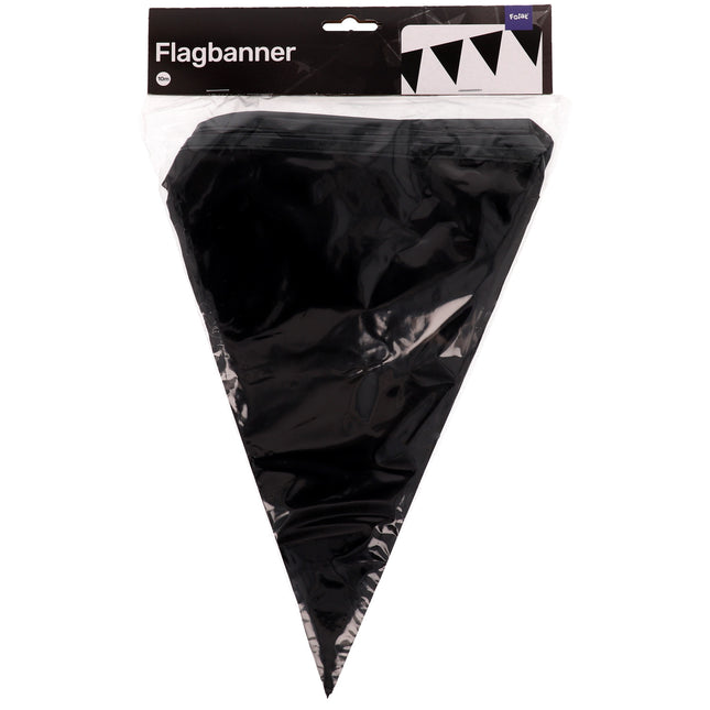 Ligne de drapeau noire 10m