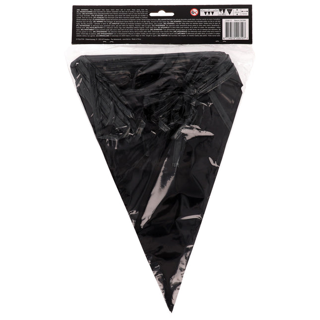 Ligne de drapeau noire 10m