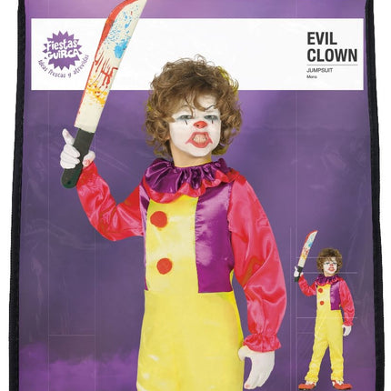 Halloween Clown It Costume Enfant