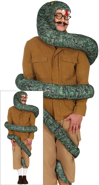 Costume d'Halloween Attaque de serpent