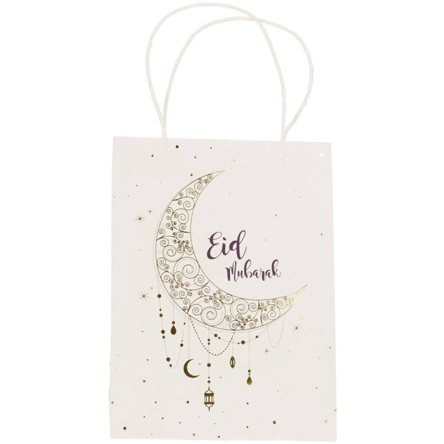 Eid Mubarak Cadeautasje 27cm 6st van Folat koop je bij Partywinkel
