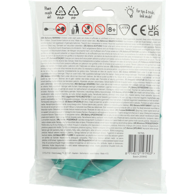 Ballon vert métallisé vert régal 80cm