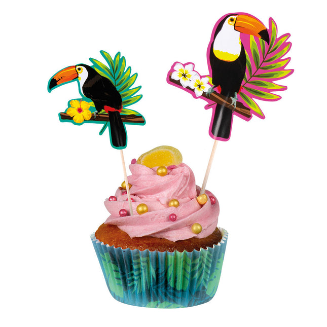 Ensemble de bâtons de cocktail Toucan 4 pièces
