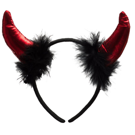 Bandeau de cheveux du diable Plumes