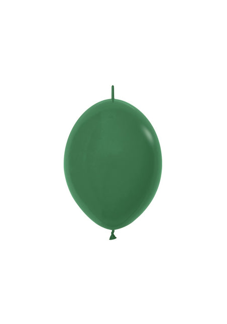 Ballons de baudruche vert forêt 15cm 50pcs