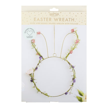 Décoration suspendue Lapin Métal 32cm