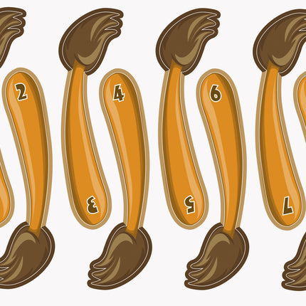 Jeu de piquage d'ânes 48,3 cm 8 pièces