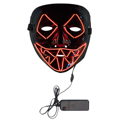 Halloween Masque Led Killer Smile Rouge