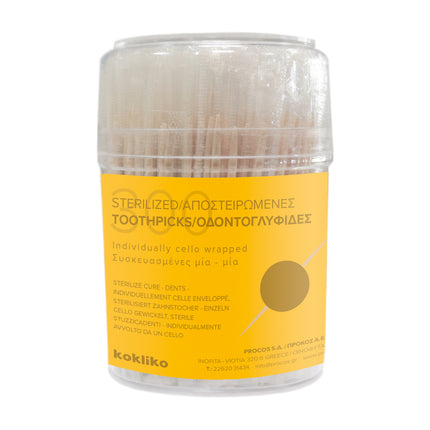 Bâtonnets de cocktail par pièce Emballé avec un porte-palstich 300pcs