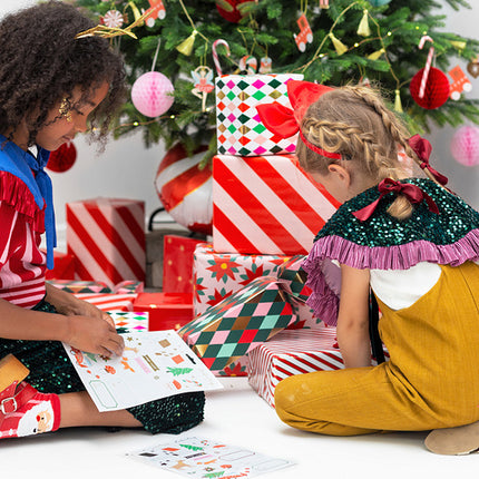 Autocollants pour cadeaux de Noël
