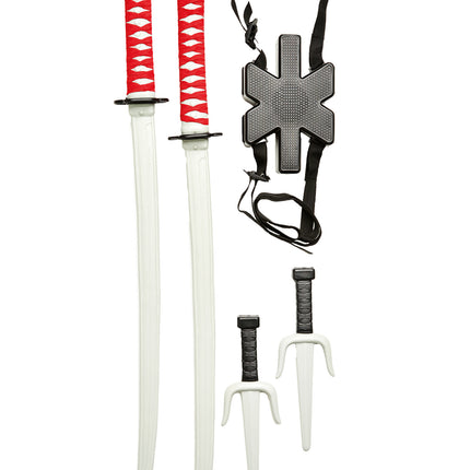 Jeu d'armes factices de Deadpool 5 pièces