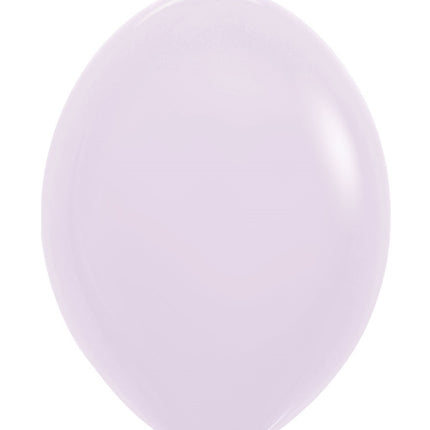Ballons Pastel Mat Lilas 30cm 50pcs