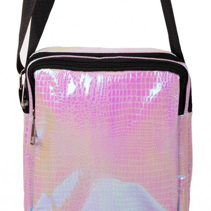 Sac à main Snake Leather Print Purple