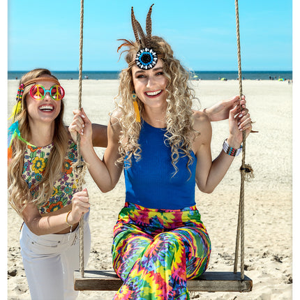 Ensemble de costumes de hippie 3 pièces