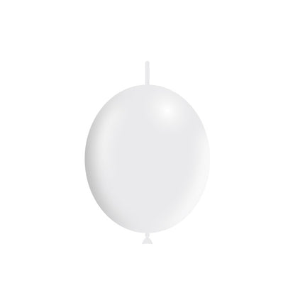 Ballons de baudruche blancs 30cm 50pcs