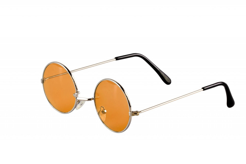 Lunettes hippie orange