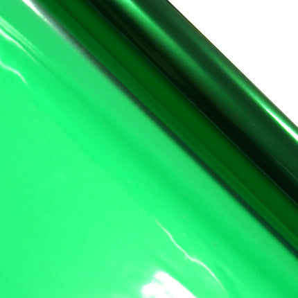 Rouleau de cellophane vert de Noël 70cm 5m