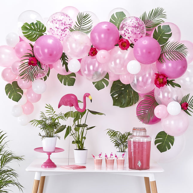Arche de ballons roses DIY Set