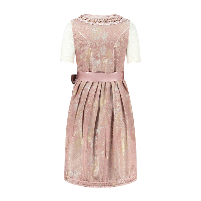 Light pink Dirndl Dress Oktoberfest Women 2 Pieces