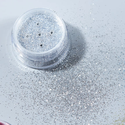 Moon Glitter Classic Fine Glitter Shakers Argent 5g