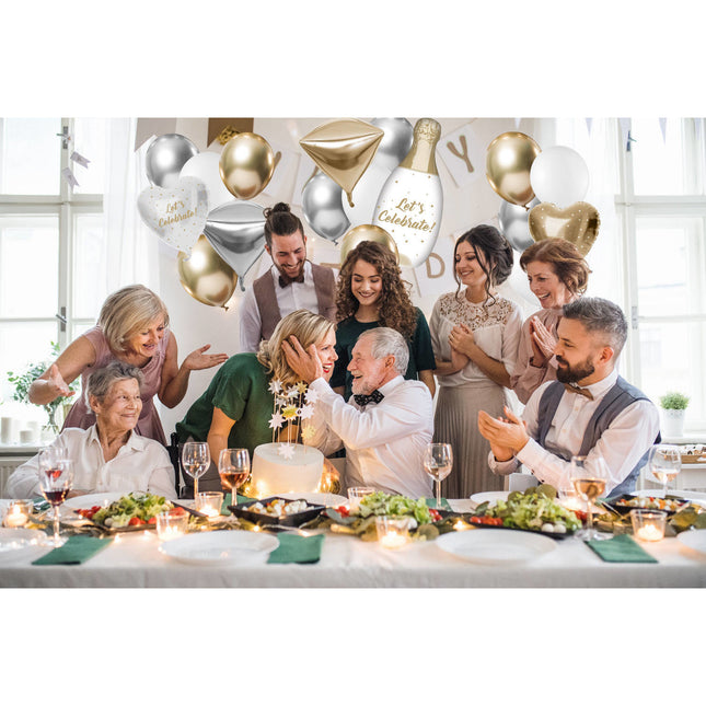 Réservoir d'hélium Mariage 19 pièces