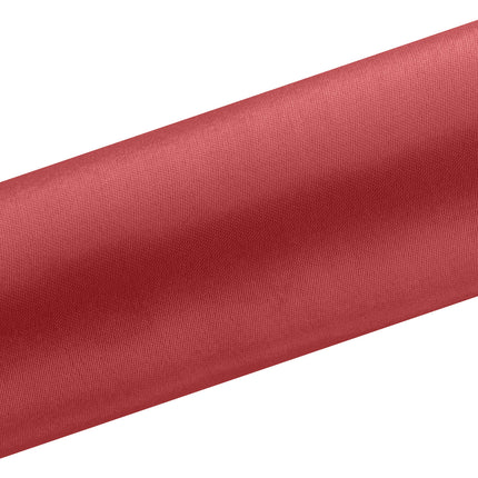 Chemin de table rouge 16cm 8.2m