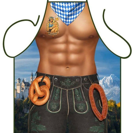 Tablier de cuisine Oktberfest Lederhose