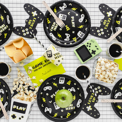 Serviettes de table pour les jeux 16cm 12pcs