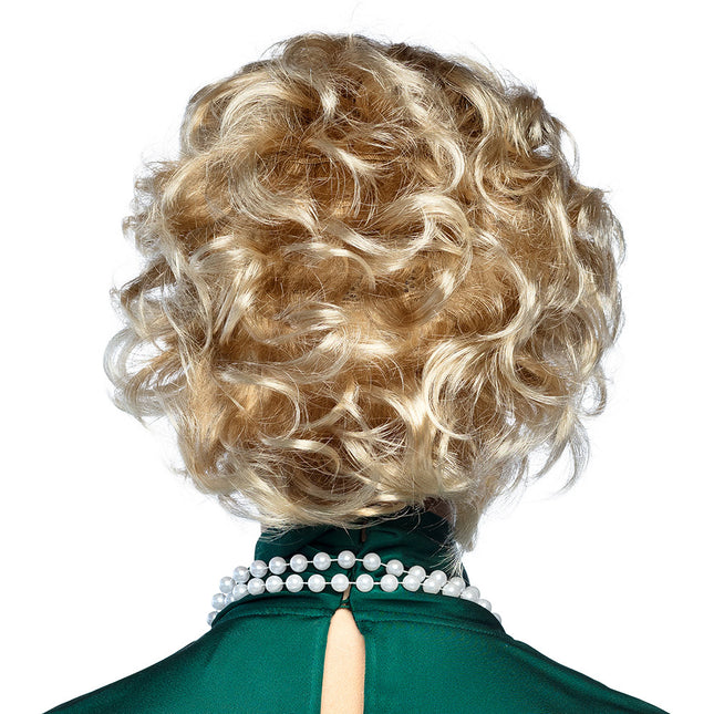 Perruque blonde courte