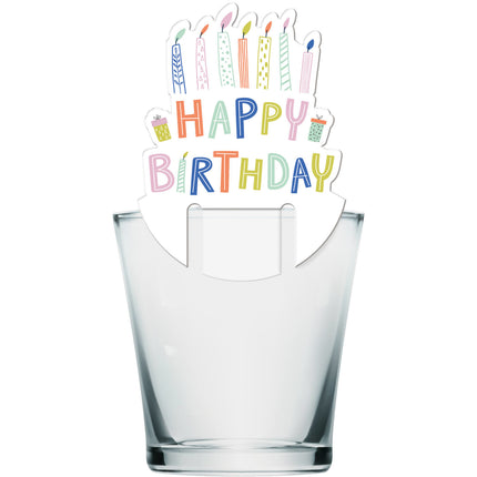 Marqueurs en verre coloré Eco 6pcs