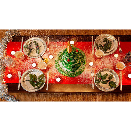 Bâtons de cocktail argentés 10cm 20pcs