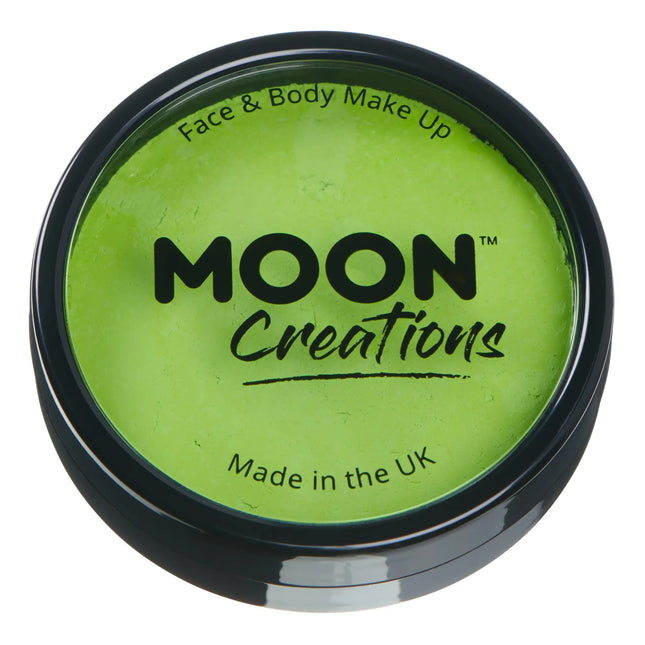 <tc>Moon Creations</tc> Pro Face Paint Cake Pots Light Green 36g