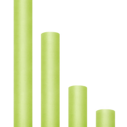 Rouleau de tulle vert lime 15cm 9m