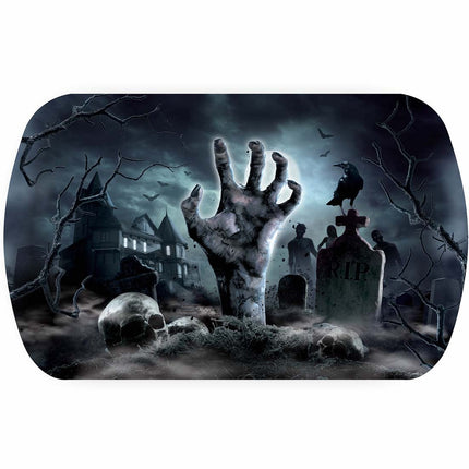 Plateau de cimetière d'Halloween 29cm