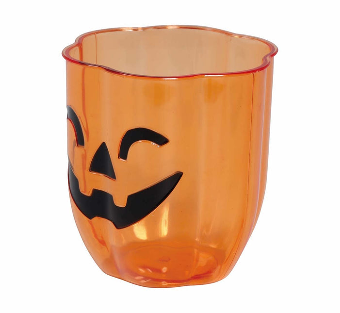 Coupe Halloween Citrouille 10cm