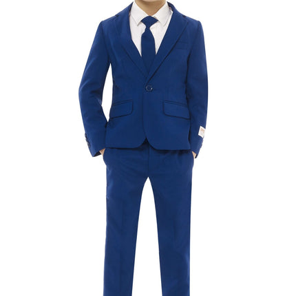 Costume bleu foncé Garçon <tc>OppoSuits</tc>